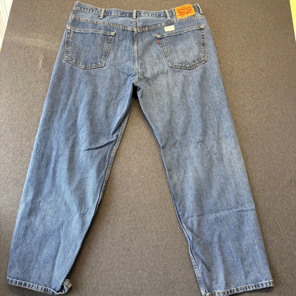 Levis 550 Relaxed Fit Mens Jeans Medium Wash Denim W44 L32 01550-4891